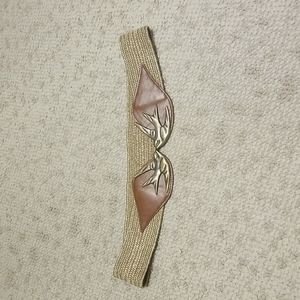 Bird Swallow Clasp Belt Elastic Waist